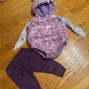 Purple Dragon Costume with Leggings